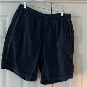 Navy Blue Men’s Lululemon athletic shorts